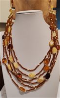 Collana Koliè 925 Donna in Argento Ambra CL CLIO 20 - CL CLIO 20
